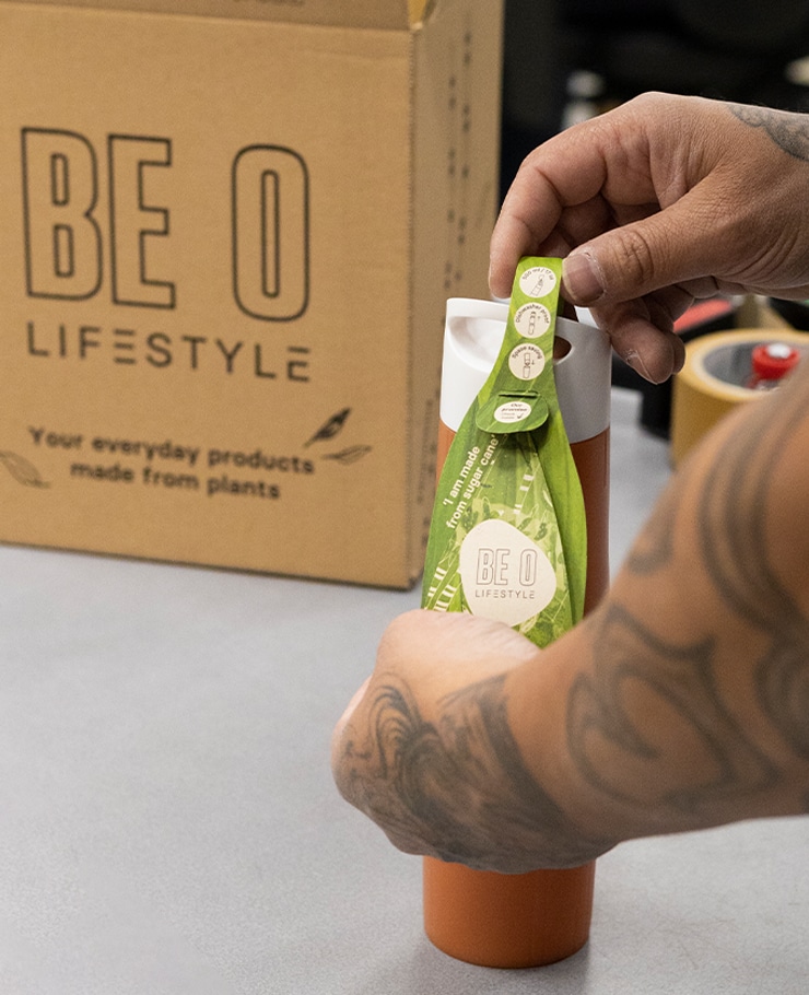 BE O Lifestyle label